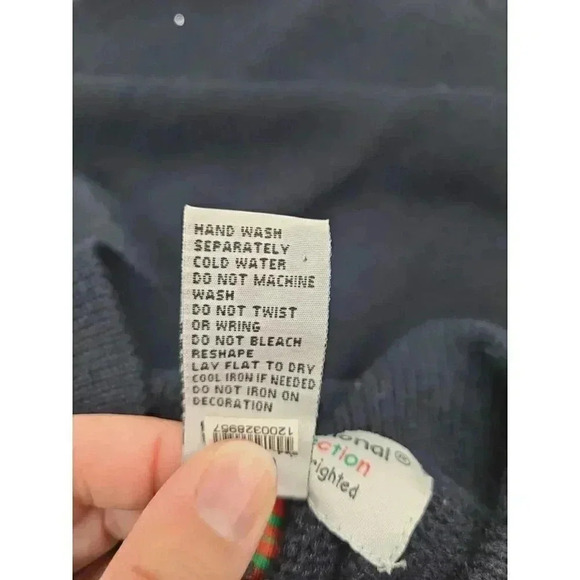 Vintage Tiara International Christmas Collection Sweater Women's Size PM - Picture 9 of 9